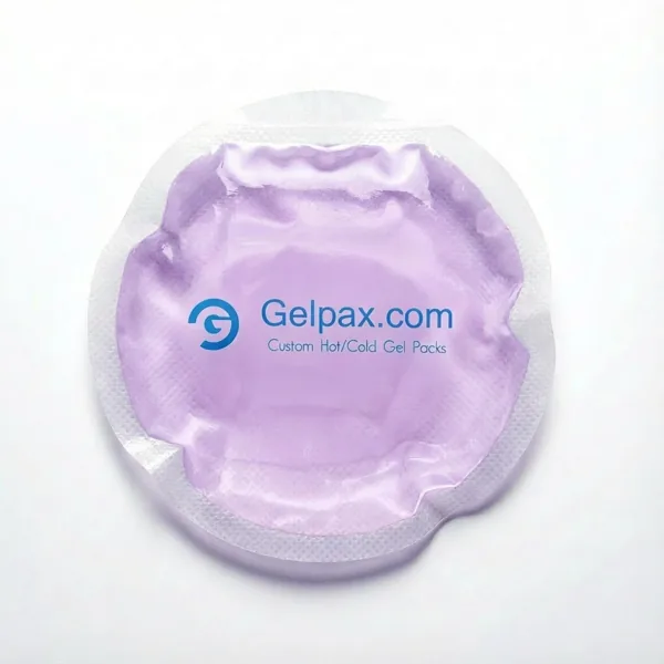 4" Round Ice Pack with custom logo printing